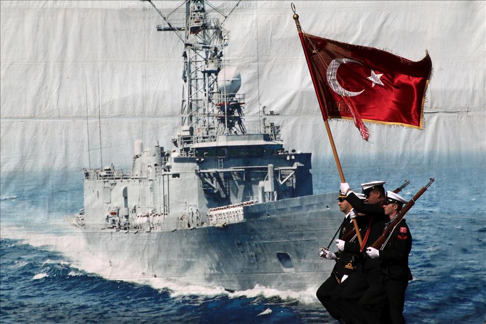 Hatay'da bahriyeliler yemin etti