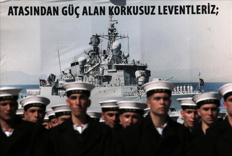 Hatay'da bahriyeliler yemin etti