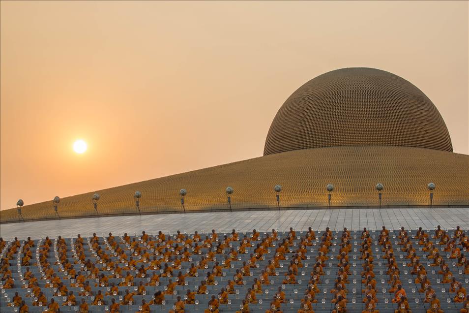  Makha Bucha Ceremony in Bangkok
