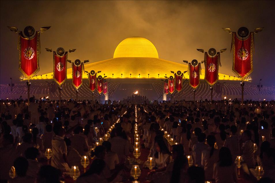  Makha Bucha Ceremony in Bangkok