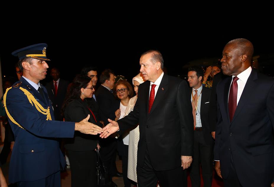 Cumhurbaşkanı Erdoğan, Gana'da