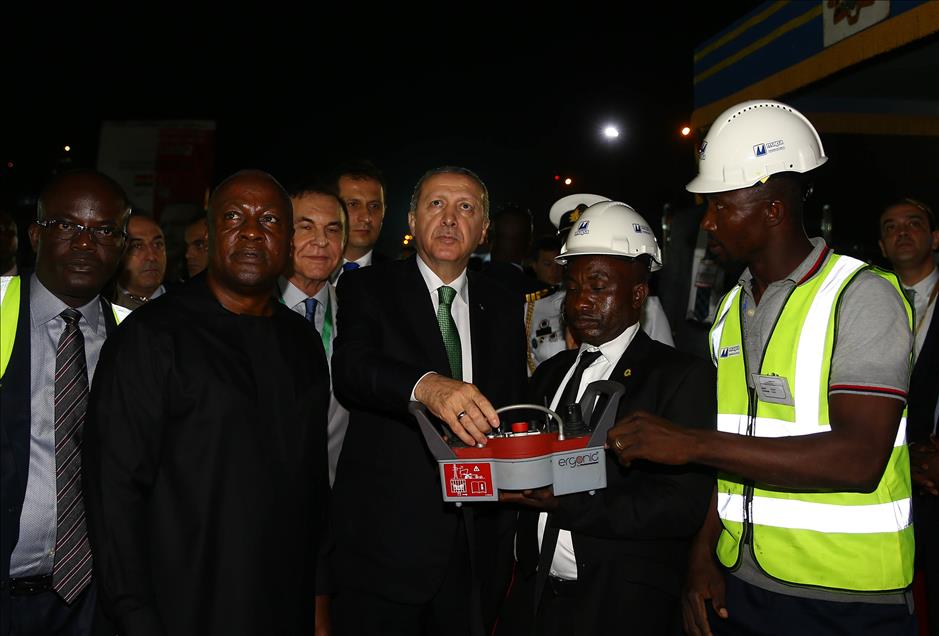 Cumhurbaşkan Erdoğan, Gana'da
