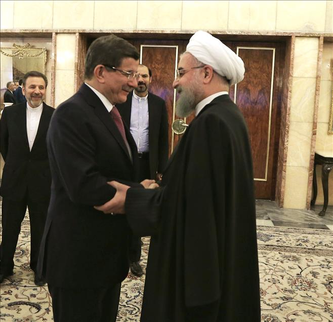 Davutoğlu - Ruhani görüşmesi