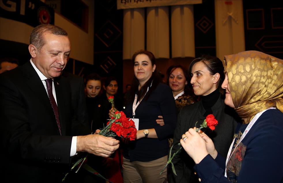 Cumhurbaşkanı Erdoğan'dan kadınlara özel 8 Mart resepsiyonu
