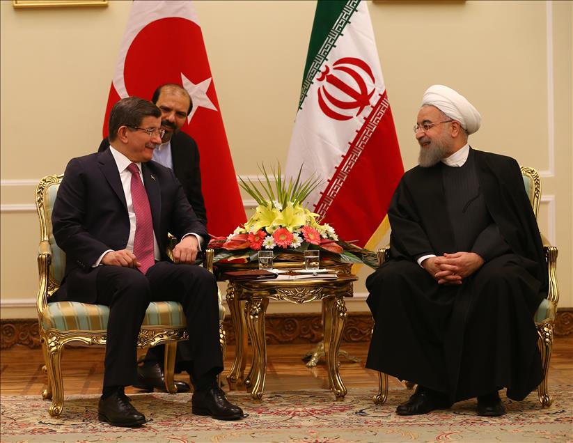 Davutoğlu - Ruhani görüşmesi