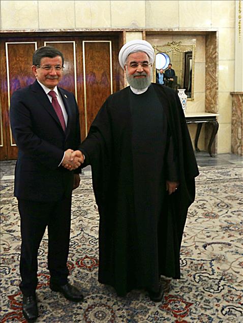 Davutoğlu - Ruhani görüşmesi