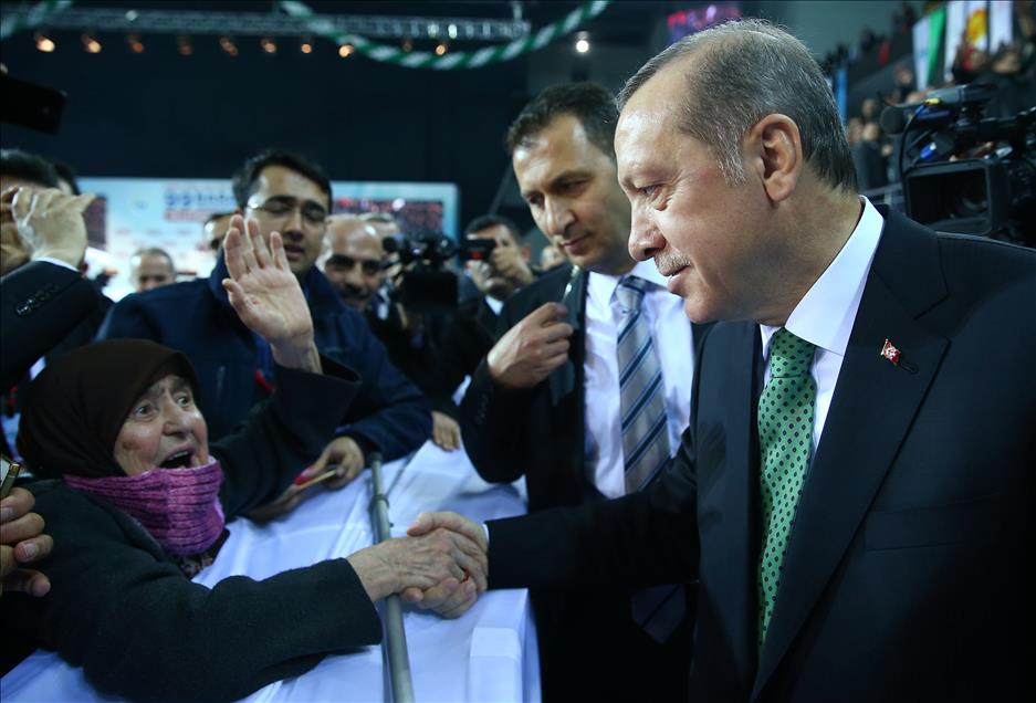 Cumhurbaşkanı Erdoğan'dan kadınlara özel 8 Mart resepsiyonu