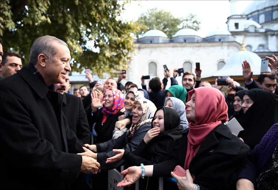 Cumhurbaşkanı Erdoğan'dan kadınlara özel 8 Mart resepsiyonu
