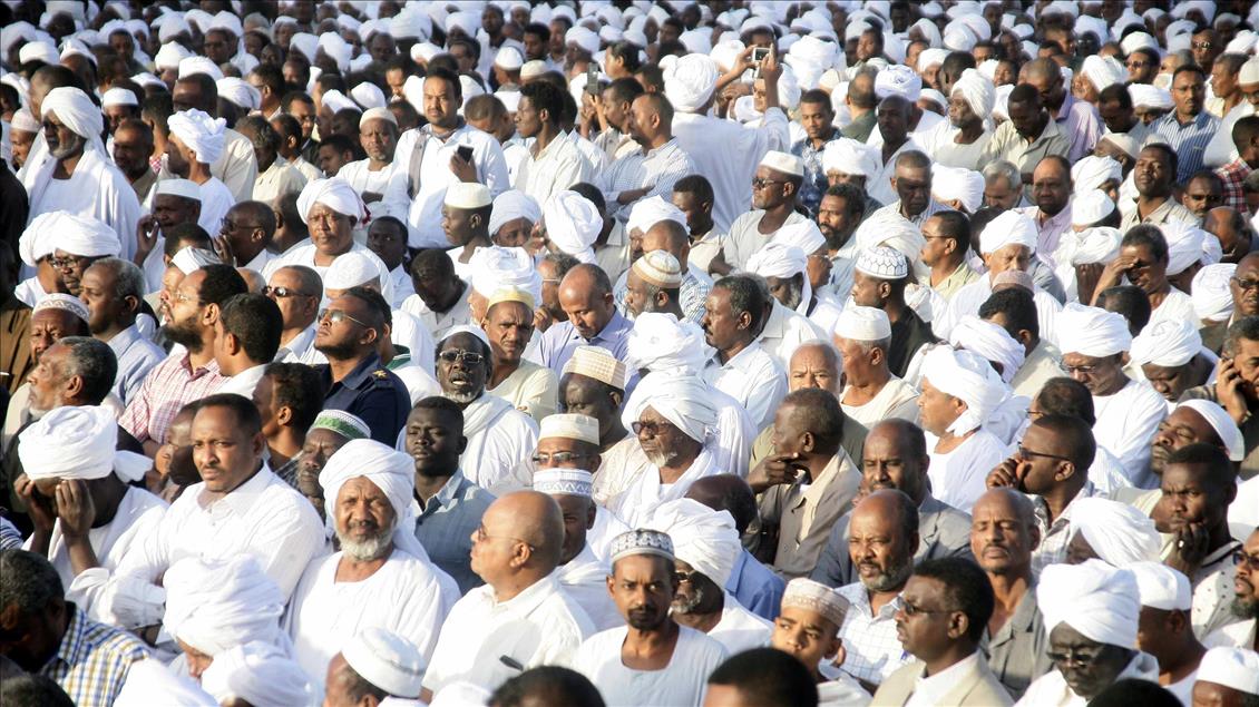 Sudan Halk Kongresi Partisi lideri Turabi'nin cenaze töreni
