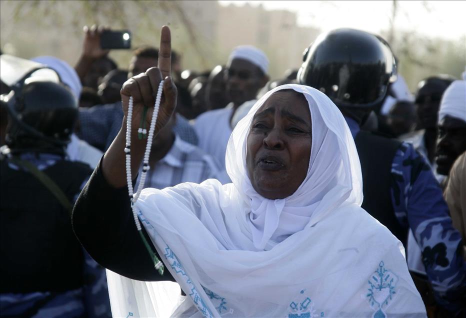 Sudan Halk Kongresi Partisi lideri Turabi'nin cenaze töreni