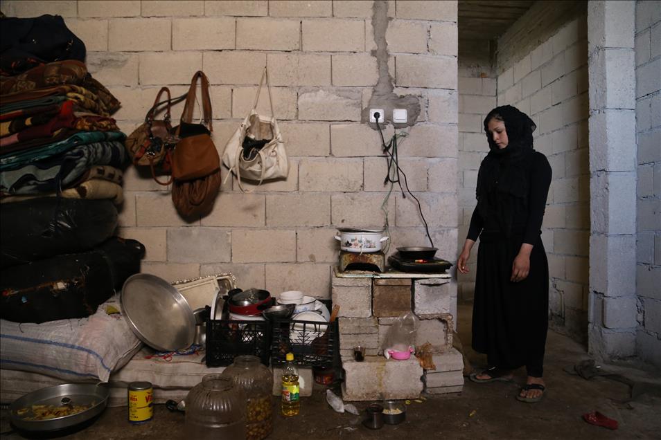 Syrian women take shelter in Turkey's Hatay