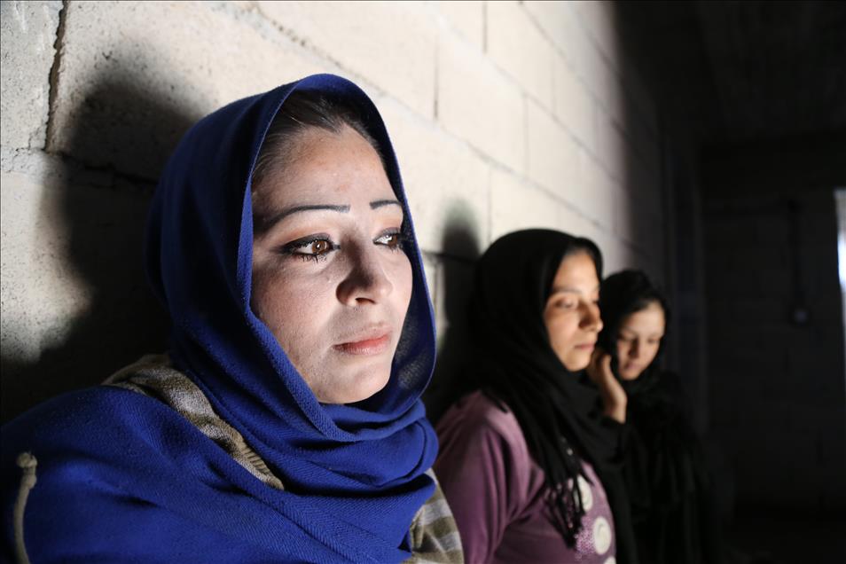 Syrian women take shelter in Turkey's Hatay