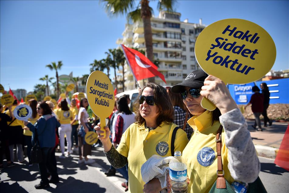 International Women's Day celebration in Turkey's Mersin