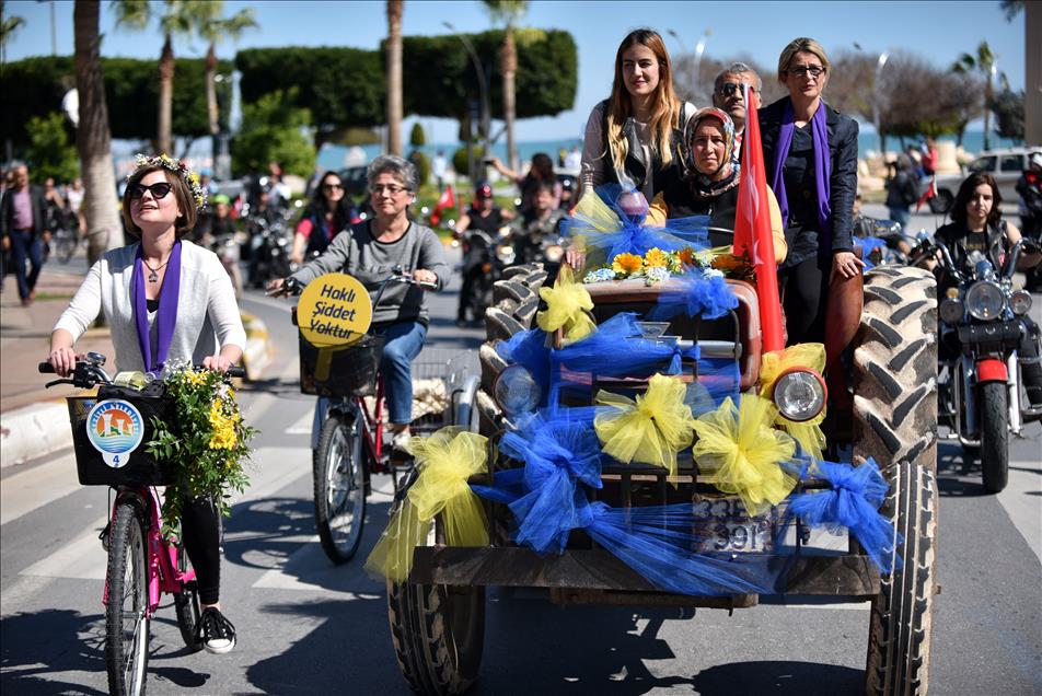 International Women's Day celebration in Turkey's Mersin