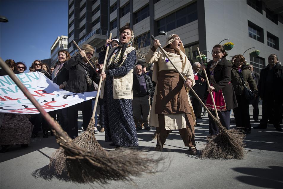 International Women's Day march in Ankara