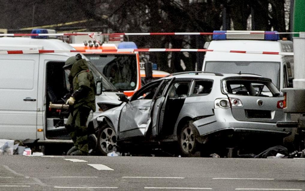 Almanya’da otomobilde patlama: 1 ölü
