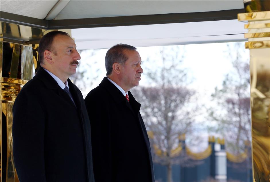 Cumhurbaşkanı Erdoğan - Azerbaycan Cumhurbaşkanı Aliyev