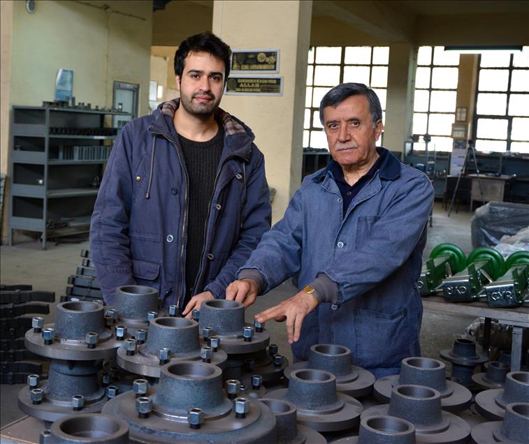 45 yıllık torna ustasına "Ahilik" tacı