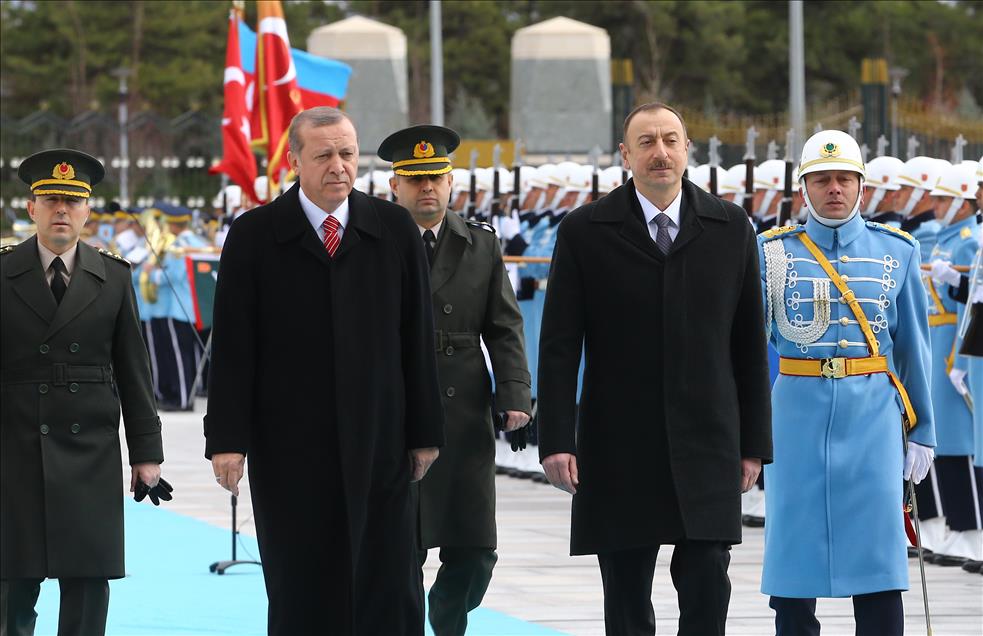 Cumhurbaşkanı Erdoğan - Azerbaycan Cumhurbaşkanı Aliyev