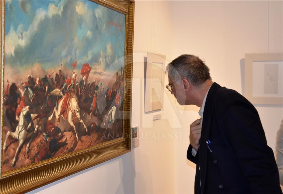 "Eskizlerden Tablolara Sultan Abdülaziz Resim Sergisi" Viyana'da