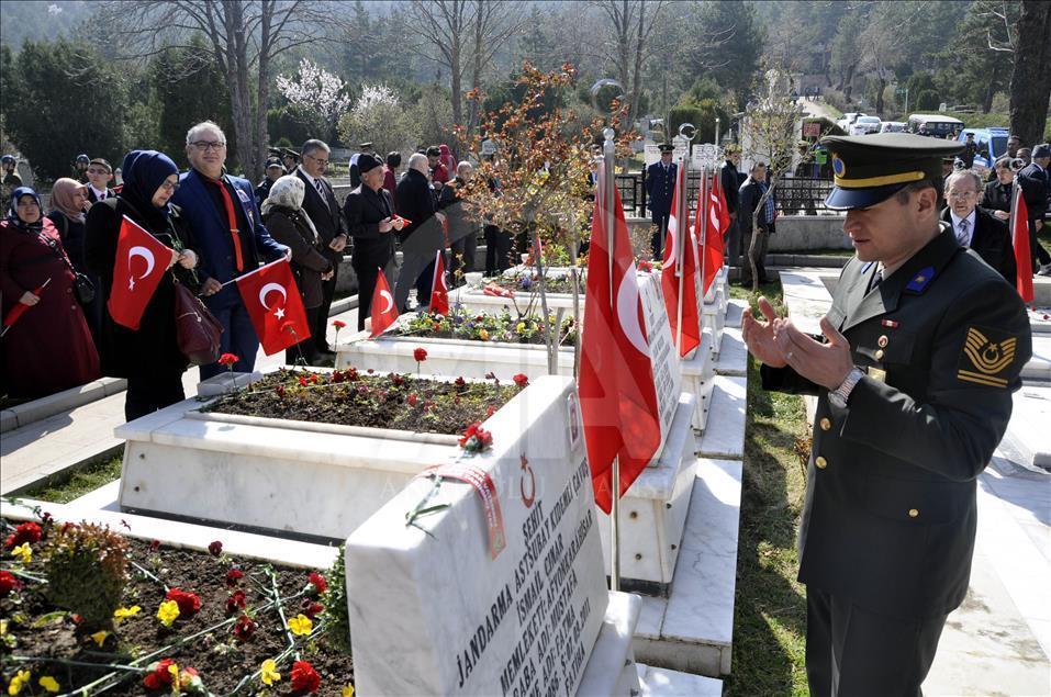 Şehitleri Anma Günü ve Çanakkale Zaferinin 101. yılı