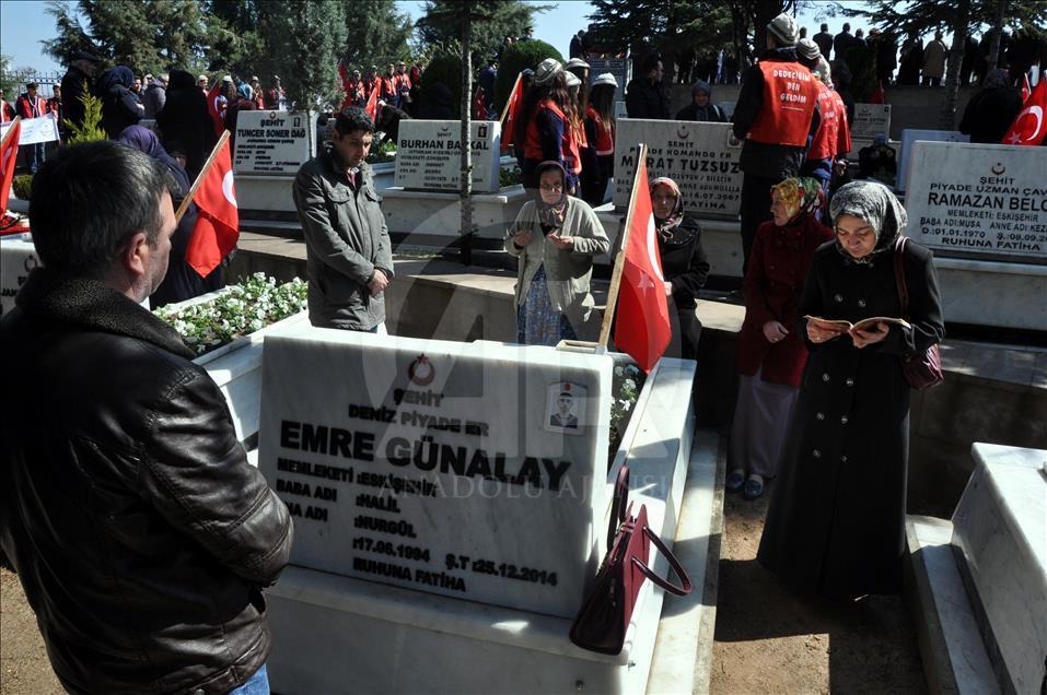 Şehitleri Anma Günü ve Çanakkale Deniz Zaferi'nin 101. yılı