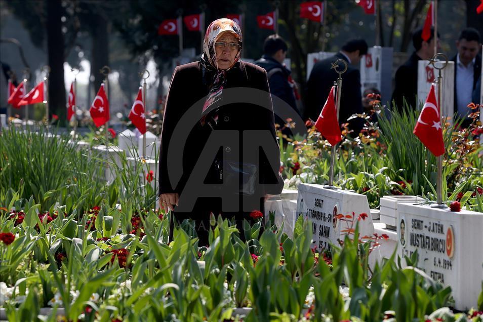 Şehitleri Anma Günü ve Çanakkale Deniz Zaferi'nin 101. yılı