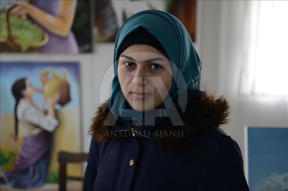 Sığınmacı ressamlardan Kilis'e "Nobel" desteği