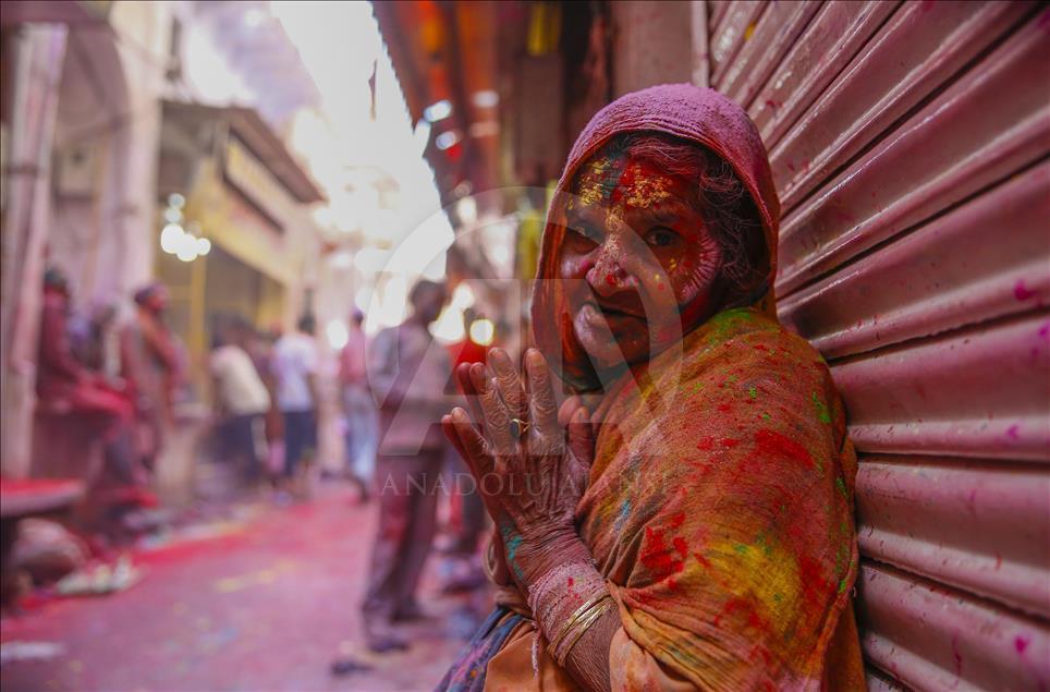 Hindistan'da Holi Festivali