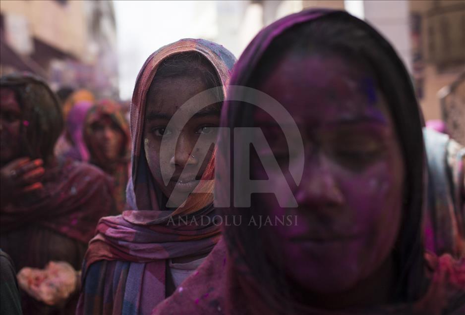 Hindistan'da Holi Festivali