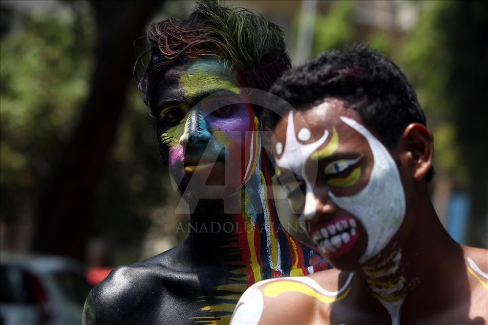 Hindistan'da Holi Festivali