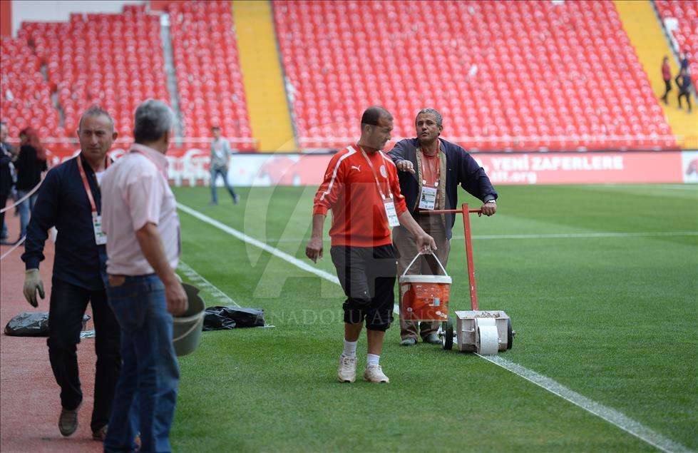 Antalya Stadı maça hazır