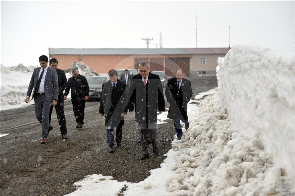 Ardahan'da kar yağışı