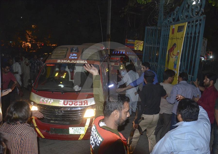 At least 70 killed by suicide blast in Pakistan's Lahore