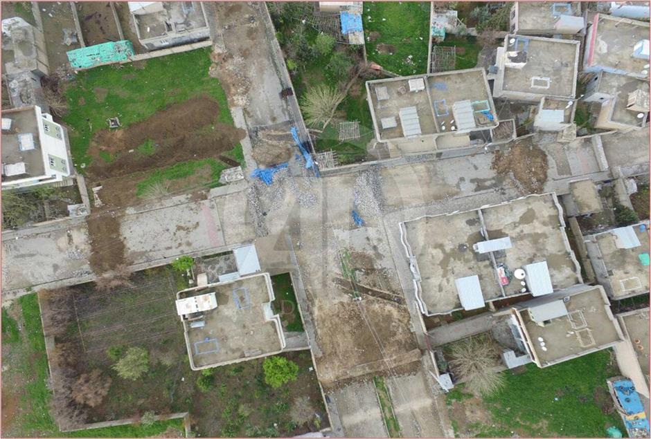 Nusaybin'deki tahribatı fotoğraflar ortaya koydu