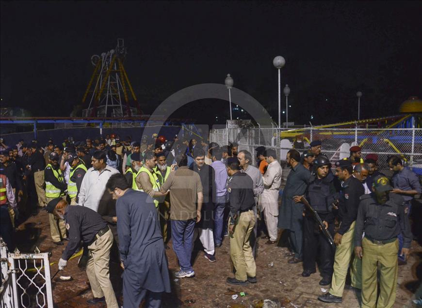 At least 70 killed by suicide blast in Pakistan's Lahore