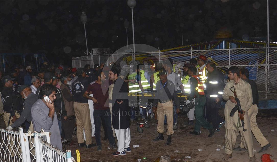 At least 70 killed by suicide blast in Pakistan's Lahore
