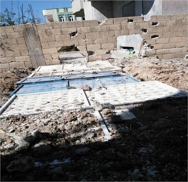 Nusaybin'deki tahribatı fotoğraflar ortaya koydu