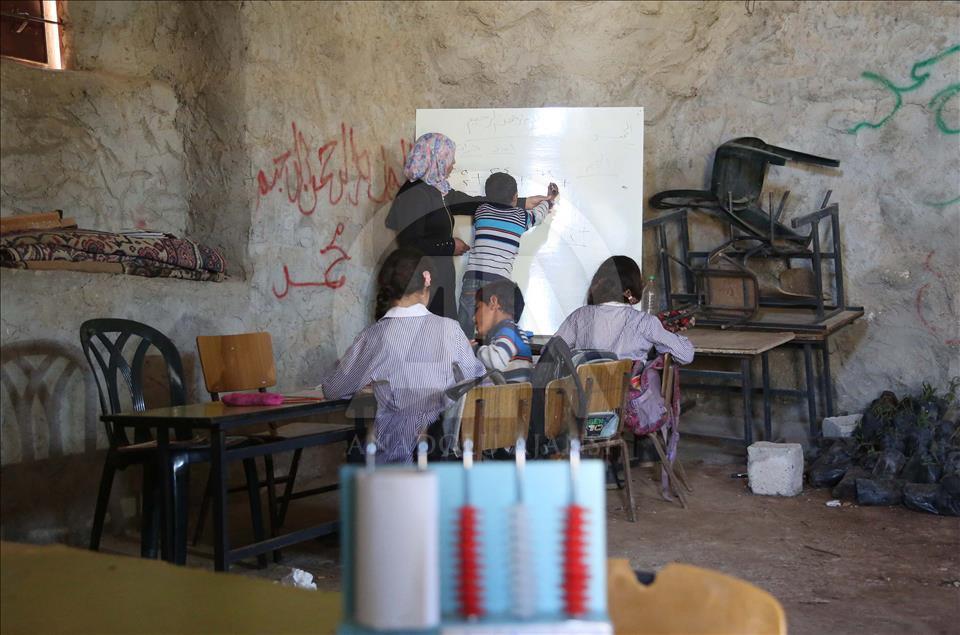 Historical mosque turned into school in West Bank 