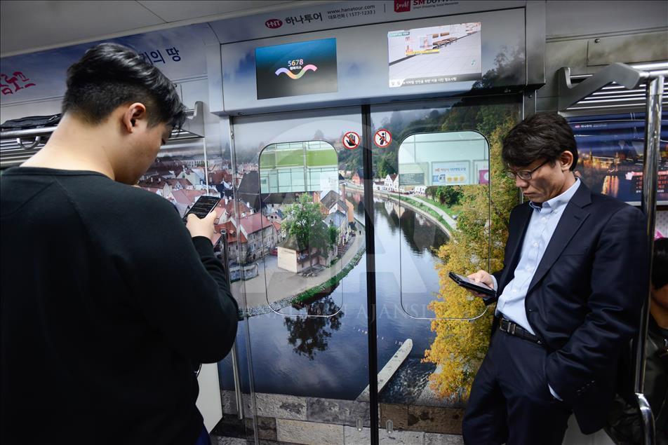 Seul metrolarındaki değişim
