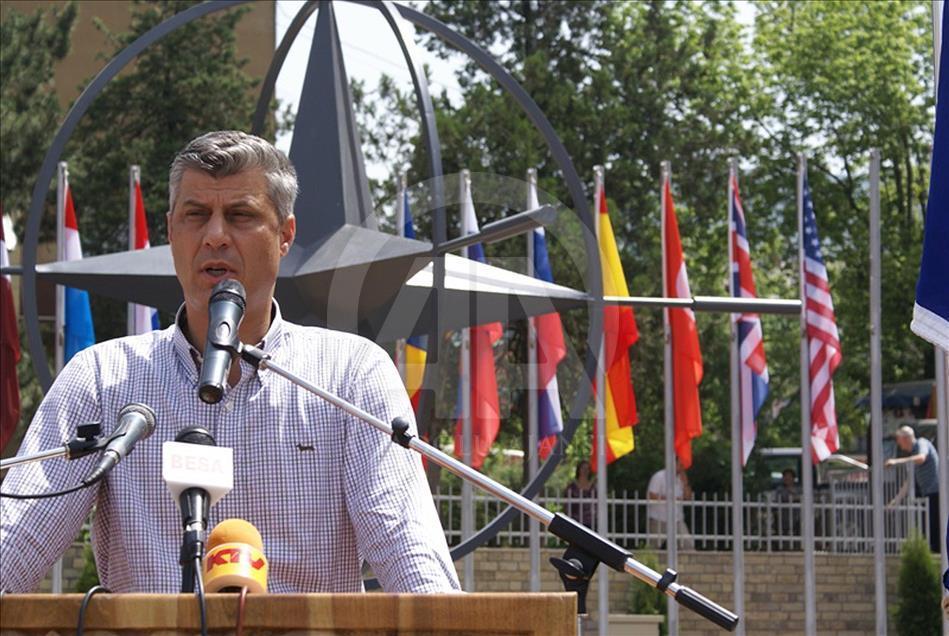 PRIZREN'DE NATO'YA SUKRAN ANITI