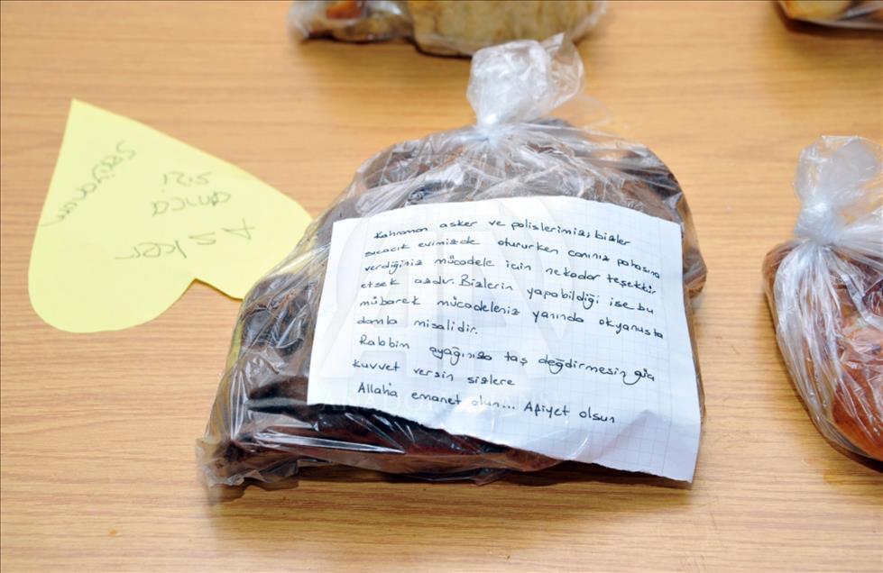 Yüksekova'daki askerlere moral desteği