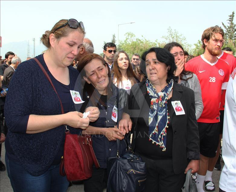 Antalyaspor oyuncusu son yolculuğuna uğurlandı