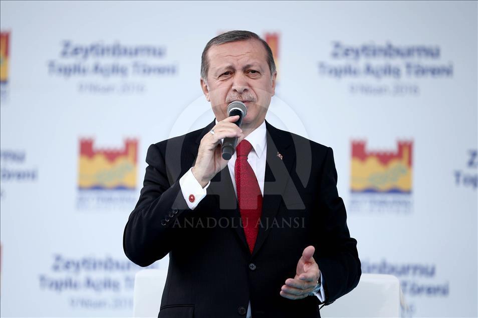 Zeytinburnu Belediyesi toplu açılış töreni