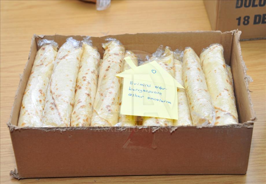 Yüksekova'daki askerlere moral desteği