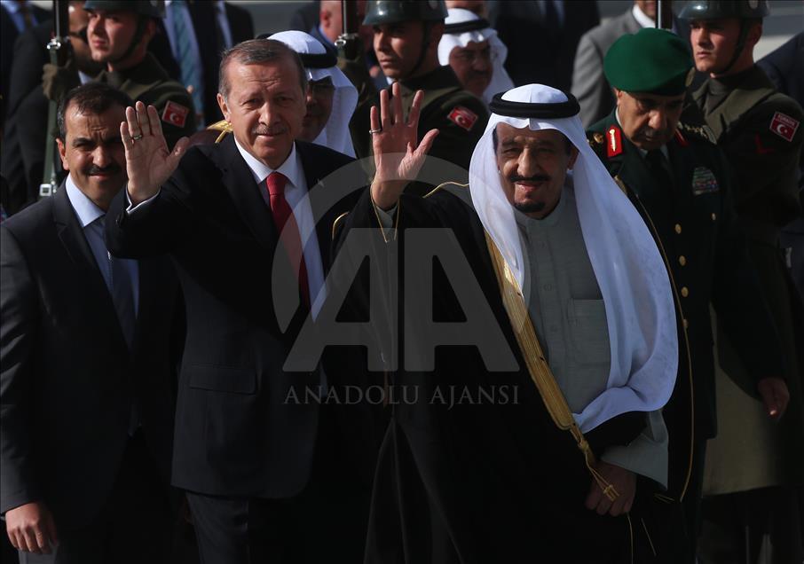 Suudi Arabistan Kralı Selman bin Abdulaziz Türkiye'ye geldi