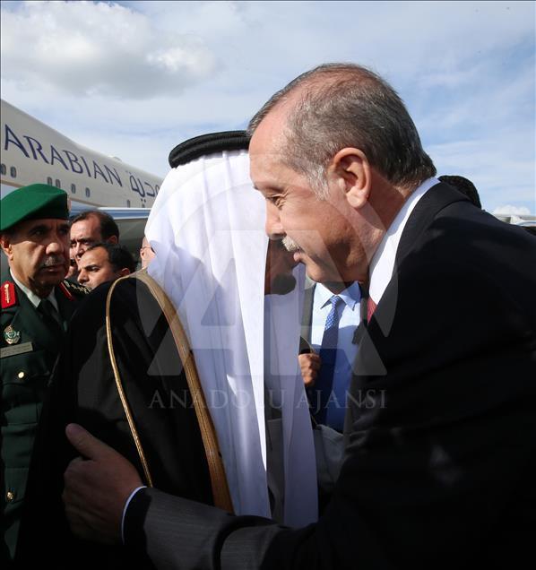 Suudi Arabistan Kralı Selman bin Abdulaziz Türkiye'ye geldi