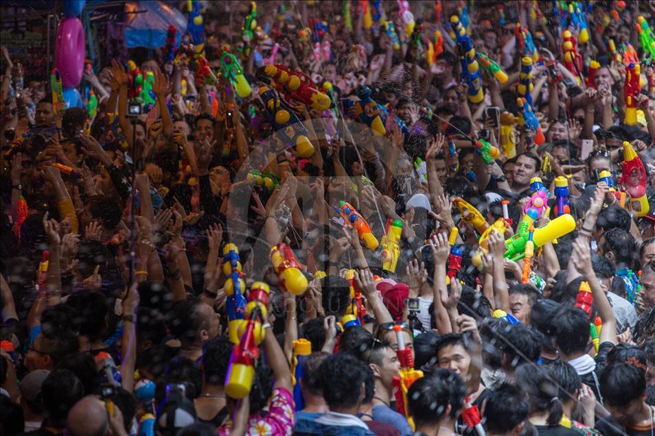 Tayland'da Songkran Festivali