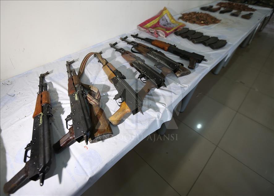 PKK'nın Yüksekova'daki "silah tamirhanesi" bulundu
