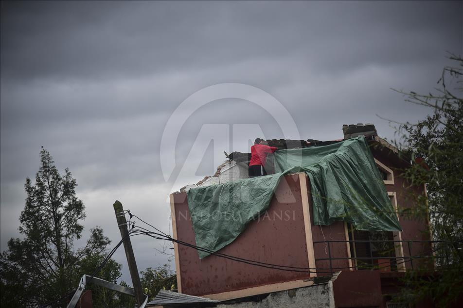 Tornado rips through Uruguay town of Dolores, Uruguay